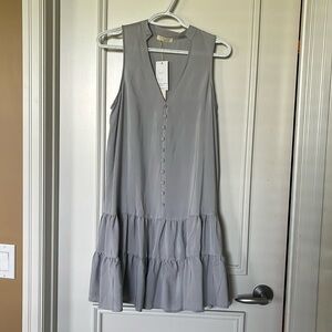 Cute love stitch dress. Light grey. Tags on. Size small.